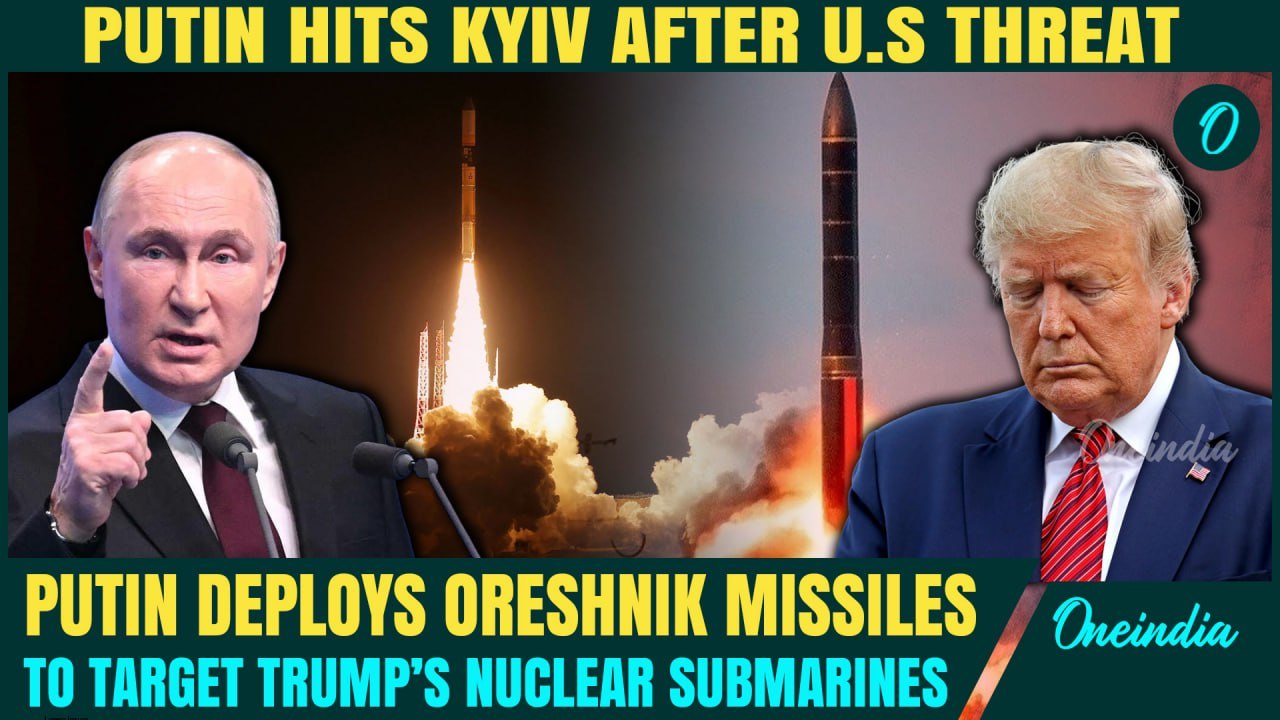 Russia Prepares BIG Strike on U.S: Putin Deploys Oreshnik Missiles After Trump Sends Nuclear Subs