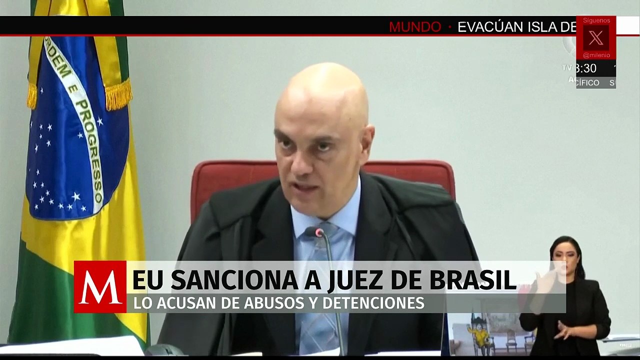 Estados Unidos pone sanciones a juez brasileño; lo acusan de abusos