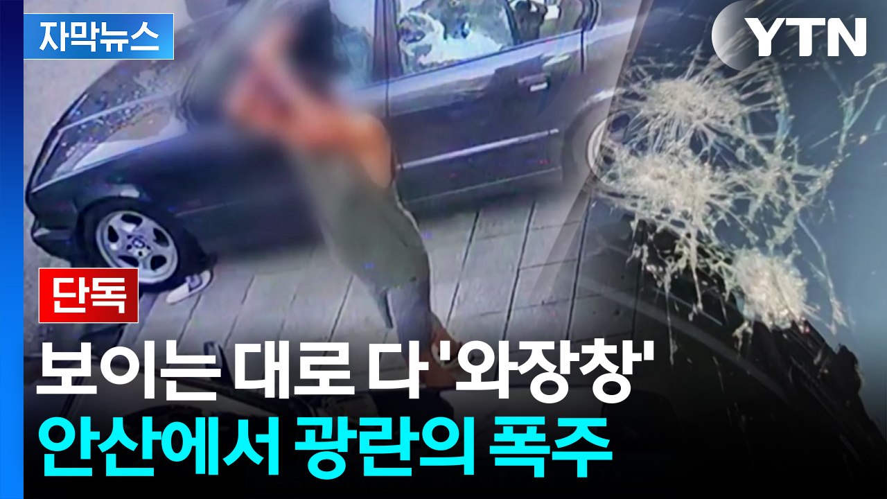 [자막뉴스] 보는 사람 덜덜 떨게 한 러시아인 난동...어이 없는 이유 / YTN