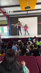 'Las otras niñas de su salón la excluyeron, pero su padrastro optó por ponerse una peluca y subi