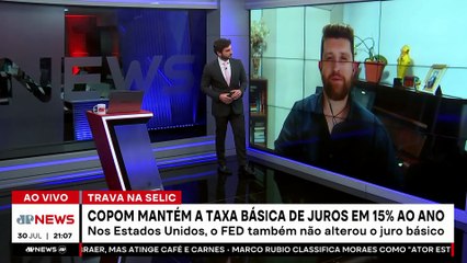 Copom mantém taxa de juros em 15% ao ano; Étore Sanchez analisa cenário econômico