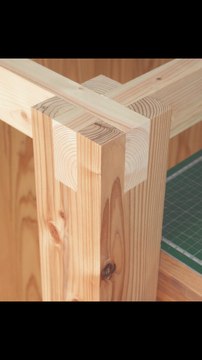 Castle Joint with a Circular Saw / Assemblage en tenon crénelé avec une scie circulator