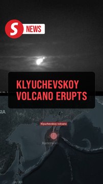 Klyuchevskoy volcano in Russia's far east starts erupting after earthquake