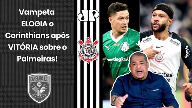 ISSO PRECISA SER DITO!!! O Corinthians contra o Palmeiras hoje JOGOU COM... Vampeta É DIRETO!