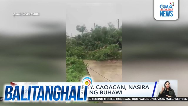 11 bahay sa Brgy. Caoacan, nasira sa pananalasa ng buhawi | Balitanghali