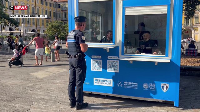 Nice : pour lutter contre les incivilités, des kiosques de la police municipale