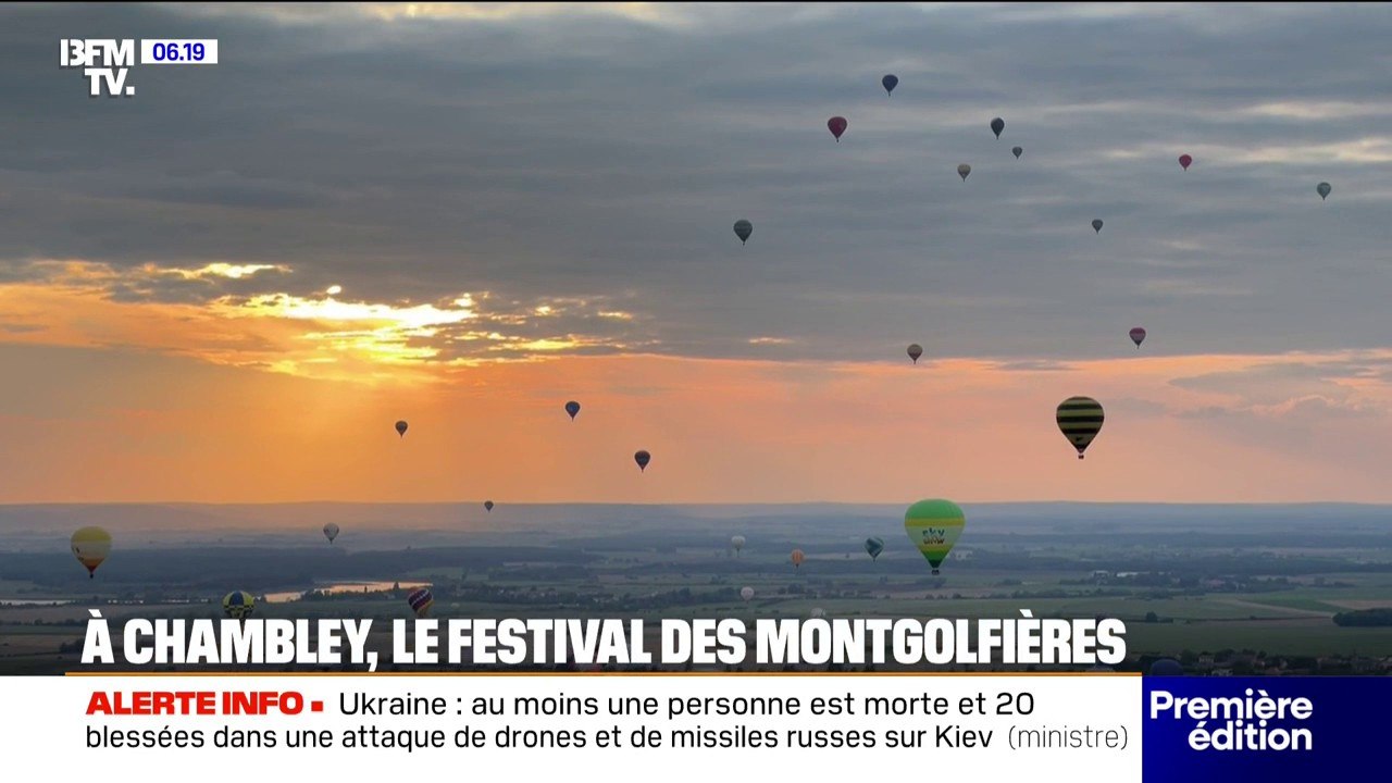 À Chambley, les montgolfières sont de retour dans le ciel