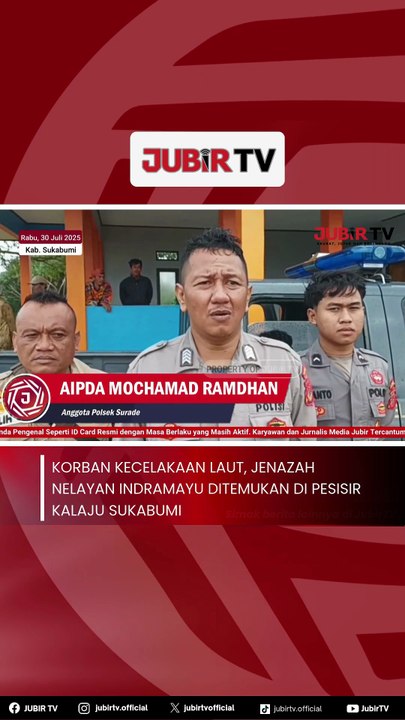 Korban Kecelakaan Laut, Jenazah Nelayan Indramayu Ditemukan di Pesisir Kalaju Sukabumi