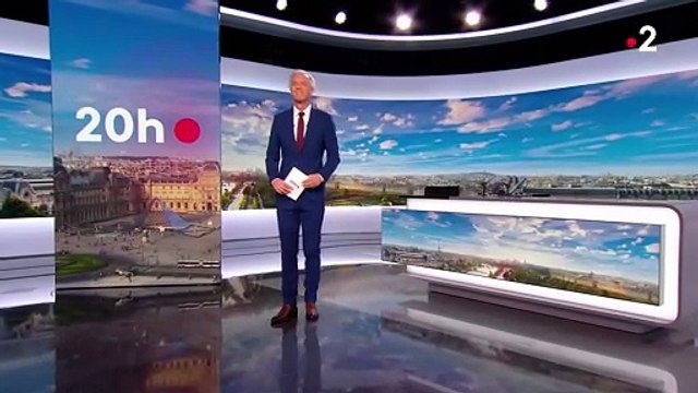 Le générique du 20 Heures de Julien Arnaud le mercredi 30 juillet 2025 sur France 2.