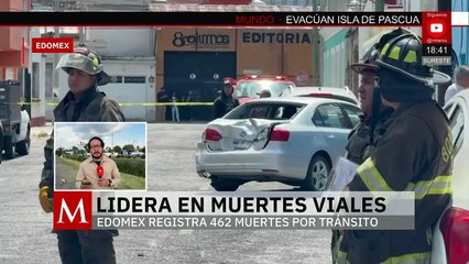 Edomex se convierte en la entidad con más siniestros viales en el país