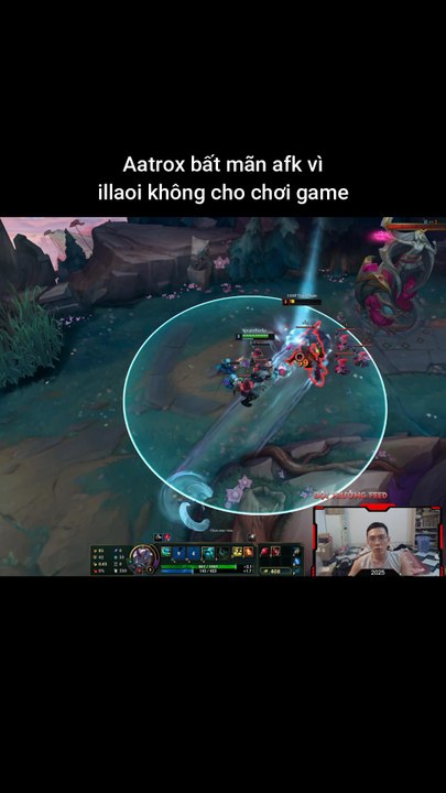 Aatrox bất mãn afk vì illaoi không cho chơi game #aatrox #illaoi #lienminhhuyenthoai #leagueoflegends #knightriseky