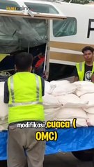 32 Ton Garam Telah Disemai untuk Operasi Modifikasi Cuaca di Riau