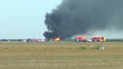 F-35 fighter jet crashes in California: the scene is nightmarish