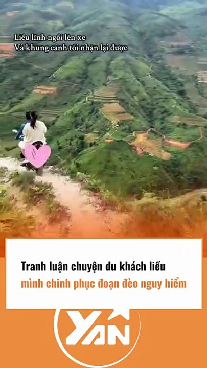 Tranh luận chuyện DU KHÁCH liều mình chinh phục ĐÈO NGUY HIỂM