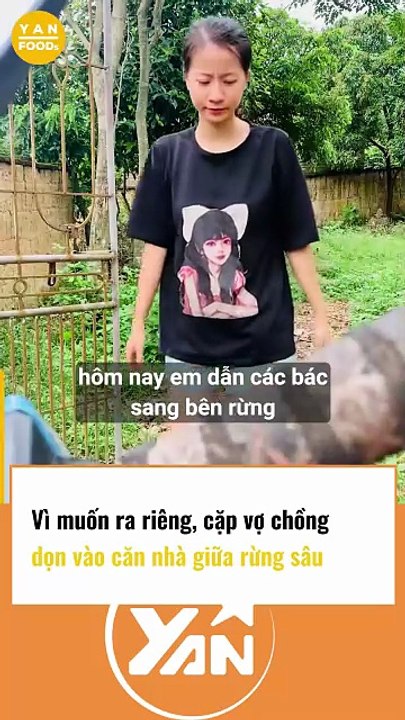 Vì muốn RA RIÊNG, cặp vợ chồng dọn vào NHÀ GIỮA RỪNG SÂU