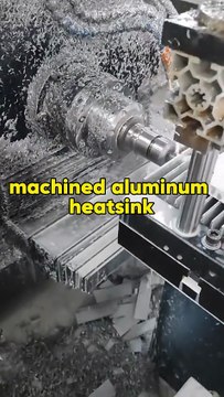 machined aluminum heatsink