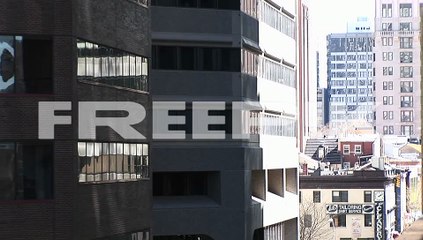 a look at a corner of a building in shadow
