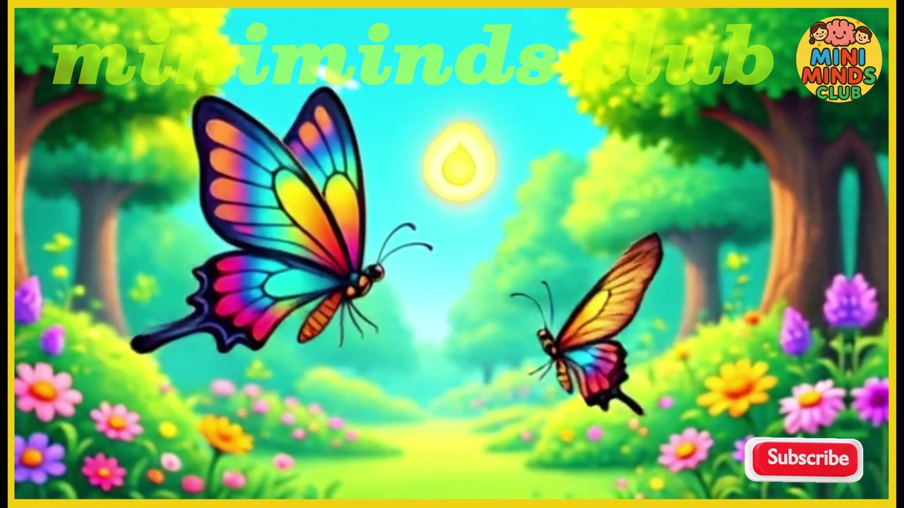 The Little Butterfly's Dream 🦋 | Inspirational Moral Story for Kids | Never Give Up | miniminds club