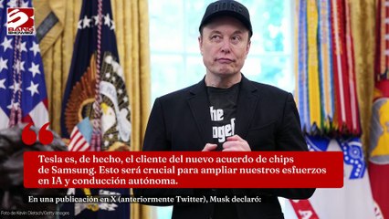 Samsung cierra un acuerdo de 16 mmdd con Tesla para la producción de chips de IA