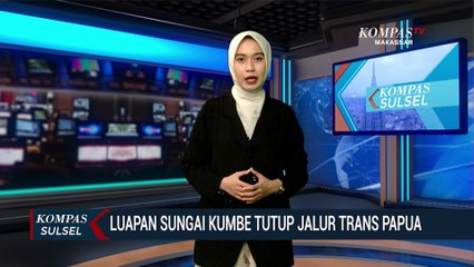 Luapan Sungai Kumbe Tutup Jalur Trans Papua