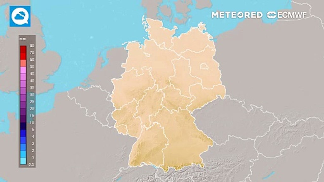Viel Regen bis zum Wochenende und dann kommt auch noch ein Sturm!