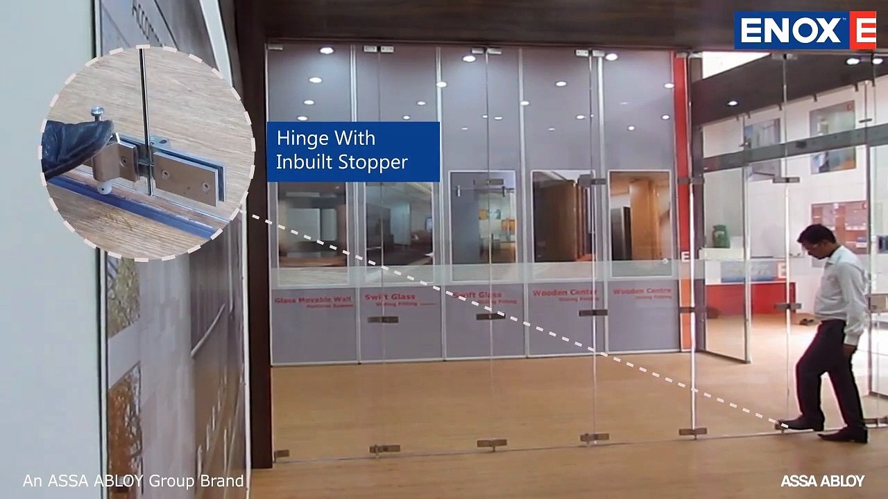 Glass Sliding Folding System EGSLDF 102 P