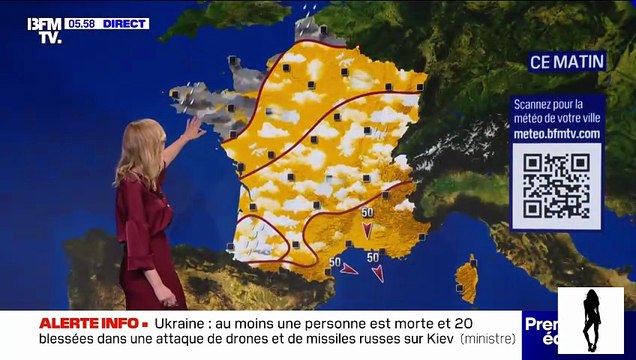 Éléonore Boccara – 31 juillet 2025 – Météo contrastée entre Nord pluvieux et Sud ensoleillé