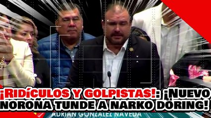 🔥🚨¡RIDÍCULOS Y GOLPISTAS! ¡NUEVO NOROÑA FULMINA a DÖRING en DEFENSA de la ESTRATEGIA de SEGURIDAD!