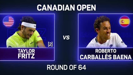 Fritz made to work by world number 89 Carballes Baena