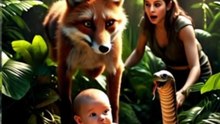 Fox save child from snake