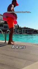QUAND TU RENTRES DANS LA PISCINE 🤣