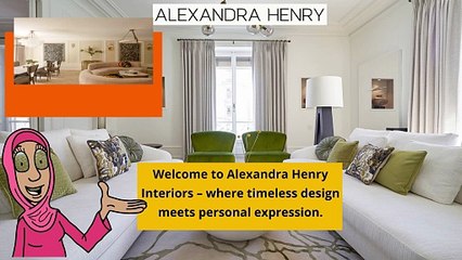 Details Presentation Alexandra Henry Interiors