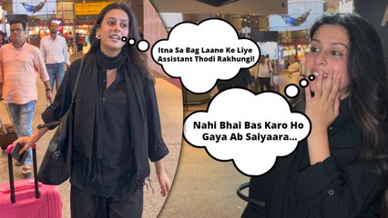 Itne Se Bag Ke Liye Assistant Thodi Rakhungi - Isha Malviya's All-Black Ethnic Avatar | Saiyaara