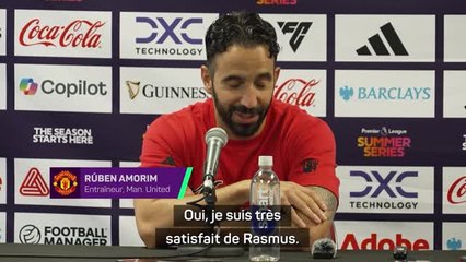 Man United: Amorim Évite le Sujet Šeško et Loue Højlund ⚽