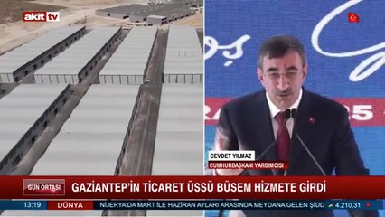 Gaziantep'in ticaret üssü BÜSEM hizmete girdi