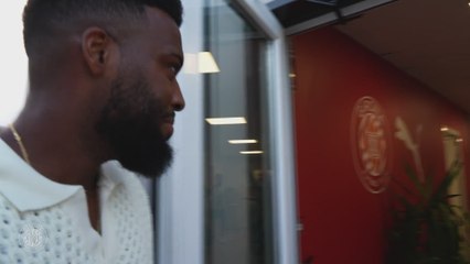 La broma de Michel al ver a Lemar en el Girona