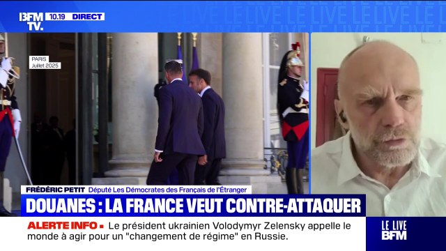 Droits de douane américains: Nous devons convaincre nos alliés européens et pas nous isoler , déclare Frédéric Petit, député Les Démocrates des Français de l'étranger