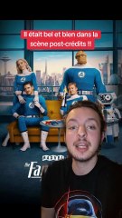 Il était bel et bien dans la scène post-crédits de Fantastic Four !