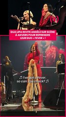Les fans de Dua Lipa lors de sa 3ème nuit de concert à Anvers ont eu droit à une surprise de taille