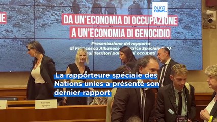 Francesca Albanese : "Des sanctions contre moi sont une attaque contre le cœur du multilatéralisme"