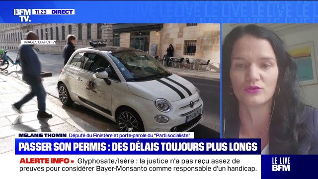 Examen du permis de conduire: Ce que le ministre a proposé est encourageant, mais c'est loin d'être à la hauteur des urgences sur le terrain , pour Mélanie Thomin (PS)