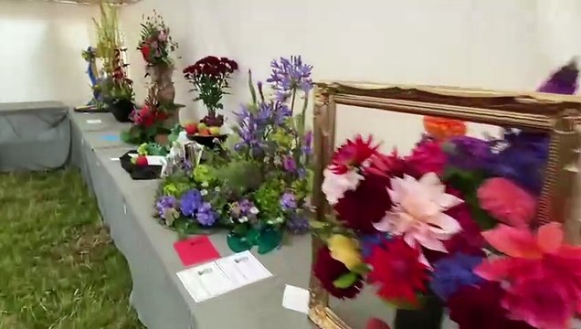 Impressive floral displays at Launceston Show 2025