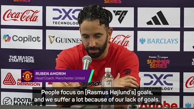 Hojlund's 'more than just goals' - Amorim