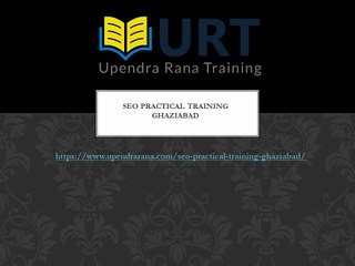SEO Practical Training Ghaziabad