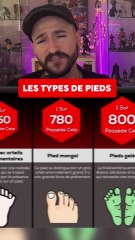 LES DIFFERENTS TYPES DE PIEDS !