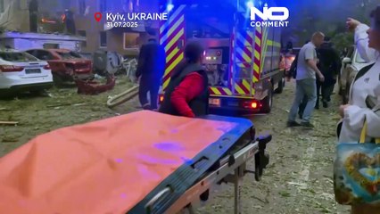 WATCH: Rescue efforts in Kyiv after Russian missile strikes kill six