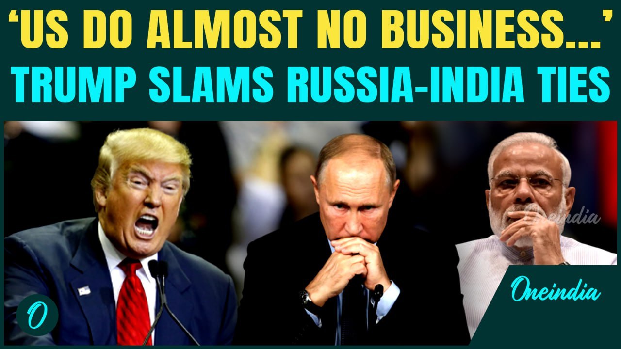 ‘Dead Economies Down Together’ Trump UNLEASHES Fury On India-Russia Ties | Trump’s Dark Warning