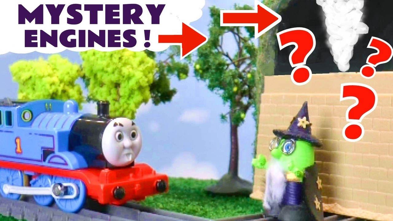 Guess the Mystery Thomas trains in these fun toy train stories