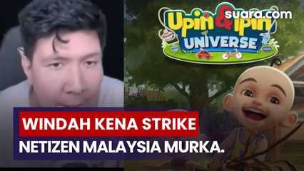 Windah Kena Copyright Strike Viral di Indonesia, Netizen Malaysia Murka ke Game Upin & Ipin!