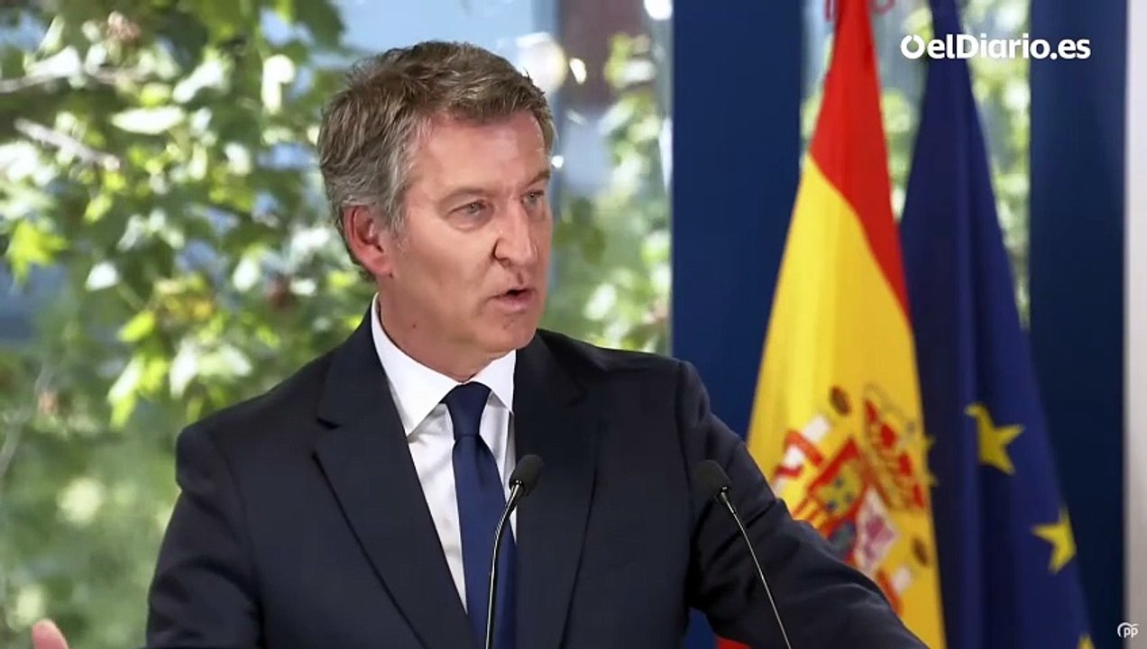 Feijóo: “Israel tiene todo el derecho a defenderse, pero lo que está pasando en Gaza no es admisible”